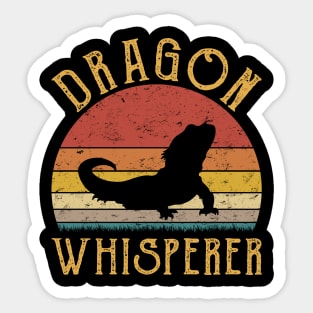 Dragon Whisperer Vintage Sticker